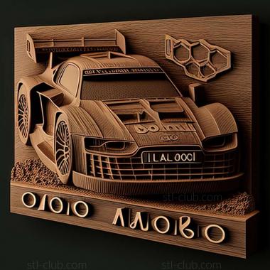 3D мадэль Audi Le Mans quattro (STL)
